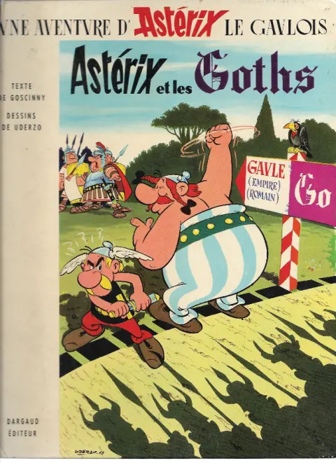 Couverture de l'album Astérix Tome 3 Astérix et les Goths