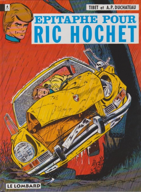 Couverture de l'album Ric Hochet Tome 17 Épitaphe pour Ric Hochet