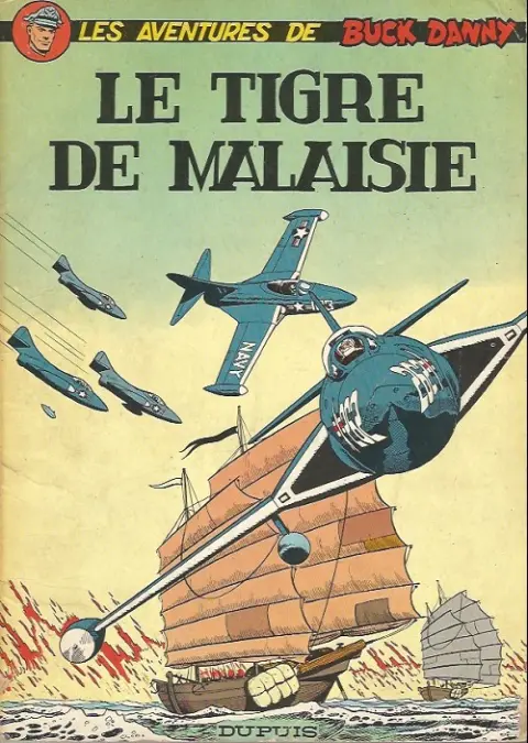Couverture de l'album Buck Danny Tome 19 Le Tigre de Malaisie