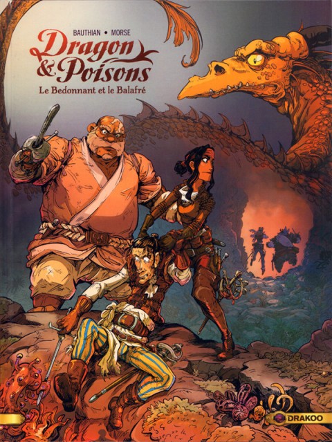 Couverture de l'album Dragon & Poisons Tome 2 Le Bedonnant et le Balafré