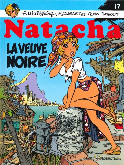 Couverture de l'album Natacha Tome 17 La veuve noire