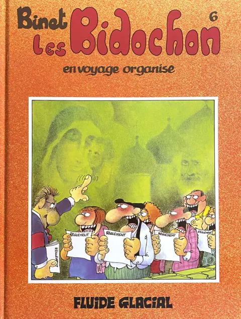 Couverture de l'album Les Bidochon Tome 6 Les Bidochon en voyage organisé