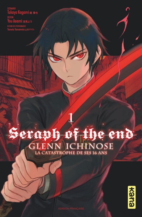 Couverture de l'album Seraph of the End - Glenn Ichinose - La catastrophe de ses 16 ans 1