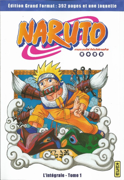 Couverture de l'album Naruto L'intégrale Tome 1