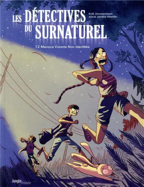 Les Détectives du surnaturel Tome 2 Menace volante non identifiée