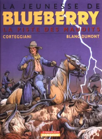 Couverture de l'album La Jeunesse de Blueberry Tome 11 La Piste des maudits