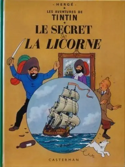 Couverture de l'album Tintin Tome 11 Le Secret de la Licorne