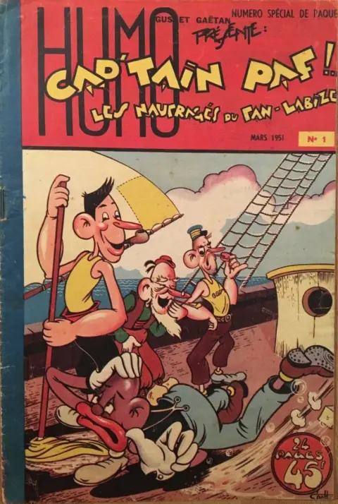 Cap'tain Paf !.. Tome 1 Les Naufragés du Fan-Labize