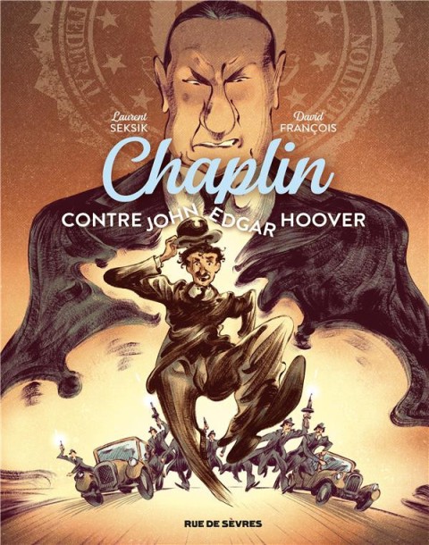 Couverture de l'album Chaplin 3 Contre John Edgar Hoover