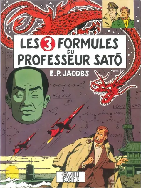 Couverture de l'album Blake et Mortimer Tome 11 Les 3 formules du professeur sato - tome 1