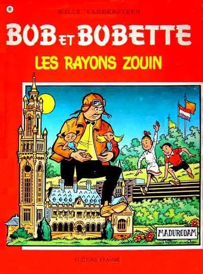 Couverture de l'album Bob et Bobette Tome 99 Les rayons zouin
