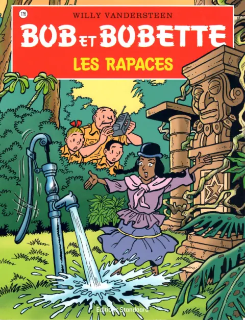 Couverture de l'album Bob et Bobette Tome 176 Les rapaces
