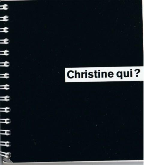 Couverture de l'album Christine qui ?