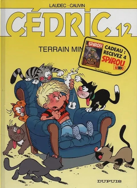 Couverture de l'album Cédric Tome 12 Terrain minets