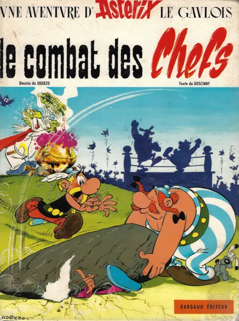 Couverture de l'album Astérix Tome 7 Le combat des chefs