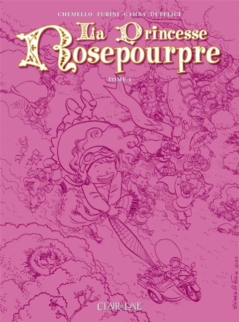 Couverture de l'album La princesse Rosepourpre Tome 1