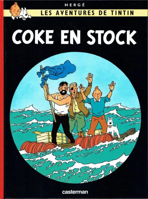 Couverture de l'album Tintin Tome 19 Coke en stock