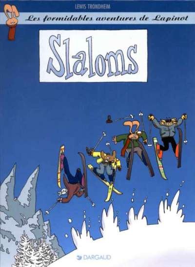 Couverture de l'album Les formidables aventures de Lapinot Tome 2 Slaloms
