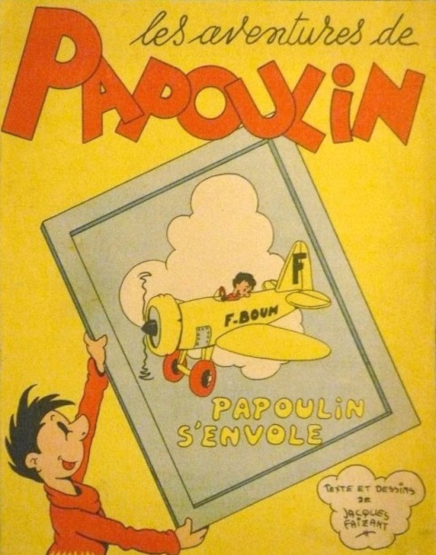 Couverture de l'album Les aventures de Papoulin Papoulin s'envole