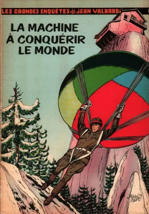 Couverture de l'album Valhardi Tome 5 La Machine à conquérir le Monde