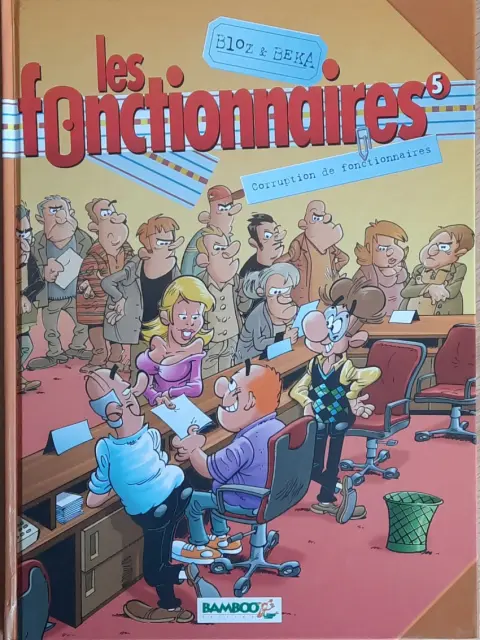Couverture de l'album Les Fonctionnaires Tome 5 Corruption de fonctionnaires