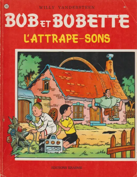 Couverture de l'album Bob et Bobette Tome 103 l'attrape-sons