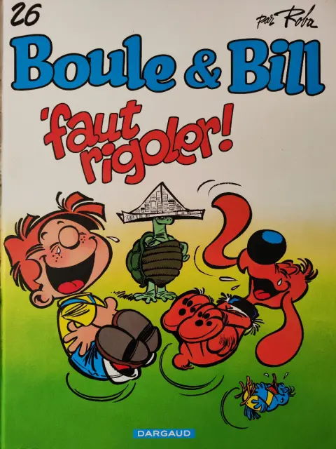 Couverture de l'album Boule & Bill Tome 26 'faut rigoler !