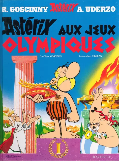 Couverture de l'album Astérix Tome 12 Astérix aux jeux Olympiques