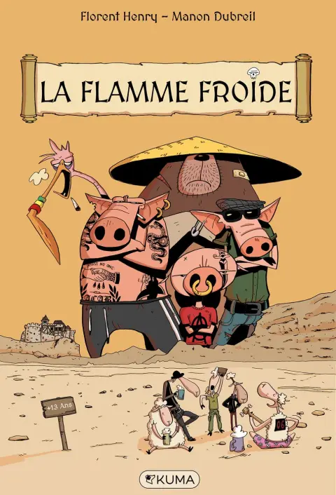 Couverture de l'album La Flamme Froide