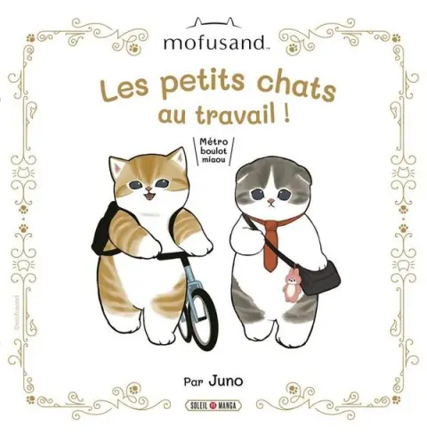 Mofusand 2 Les petits chats au travail ! - métro boulot miaou