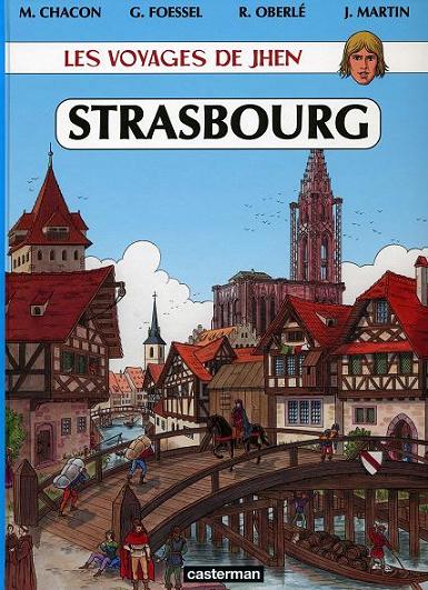 Couverture de l'album Les voyages de Jhen Tome 6 Strasbourg