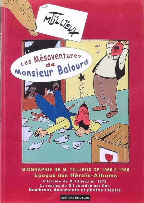 Couverture de l'album Les mésaventures de monsieur Balourd