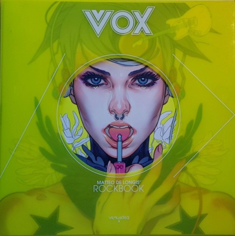 Couverture de l'album VOX - Matteo de Longis' Rockbook