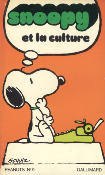 Couverture de l'album Snoopy Tome 9 Snoopy et la culture