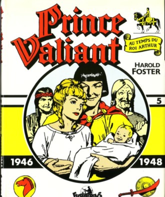 Couverture de l'album Prince Valiant Futuropolis Vol. 5 1946-1948