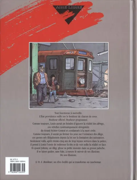 Verso de l'album S.O.S. Bonheur Saison 1 Edition intégrale