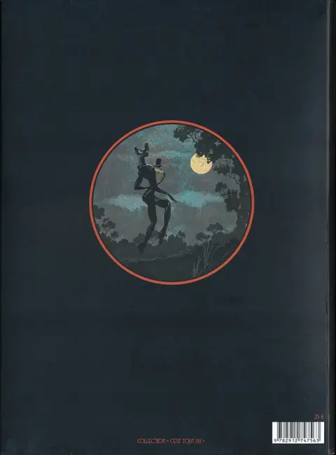 Verso de l'album Thé de noix
