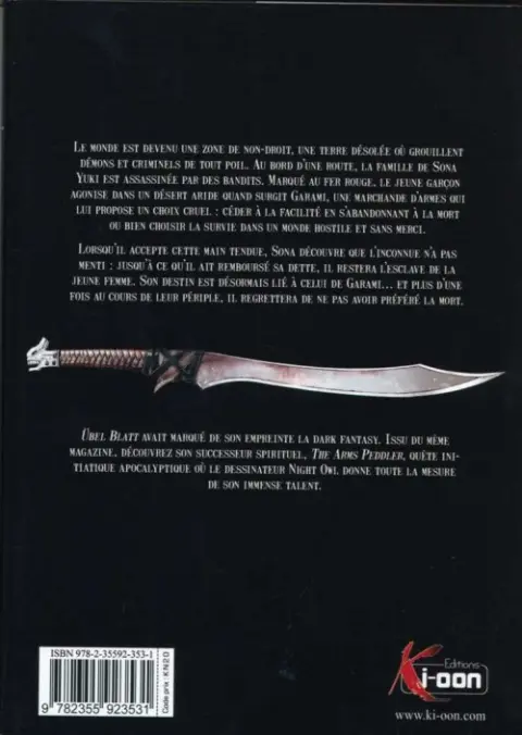 Verso de l'album The Arms Peddler 1
