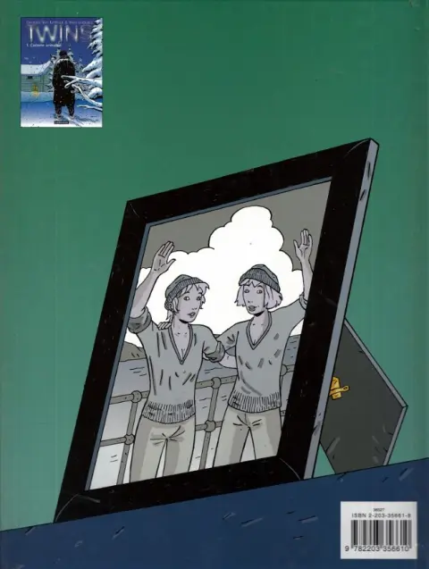 Verso de l'album Twins Tome 1 Cadavre ambulant