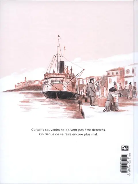 Verso de l'album Une histoire corse