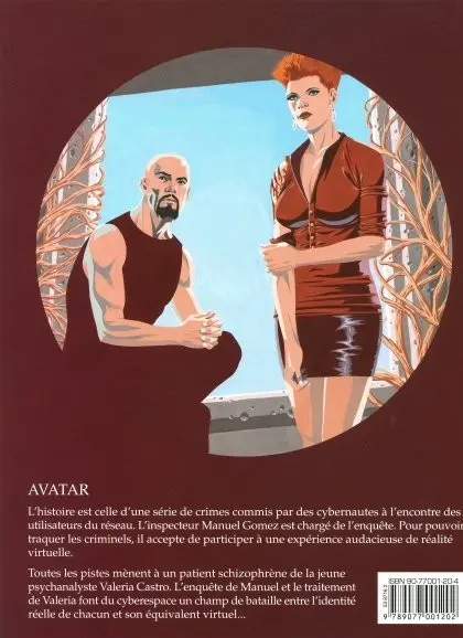 Verso de l'album Avatar Tome 1 Un regard dans l'abîme