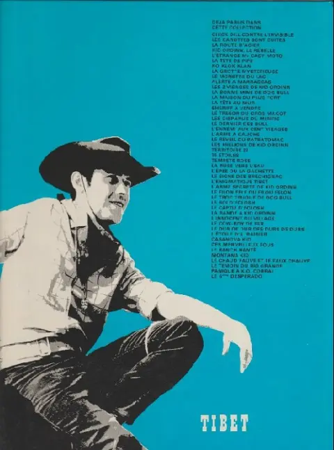 Verso de l'album Chick Bill Tome 4 Le trésor du gros magot