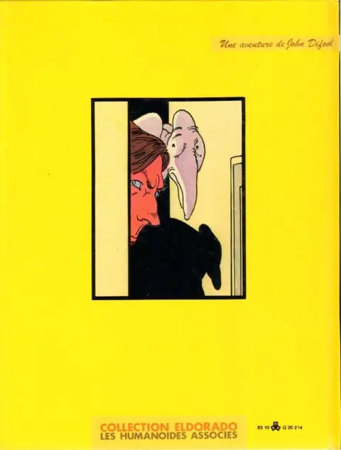 Verso de l'album L'Incal Tome 1 L'Incal Noir