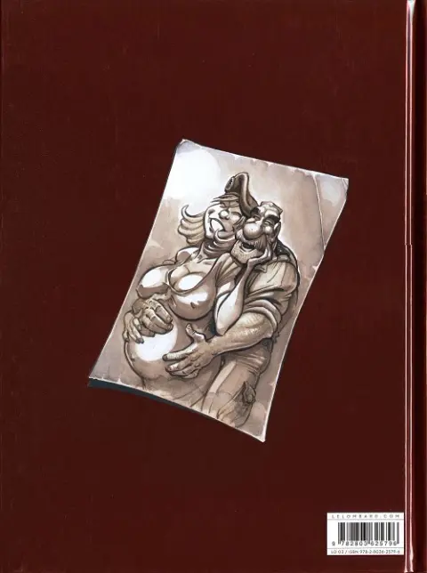 Verso de l'album Litteul Kévin Tome 8