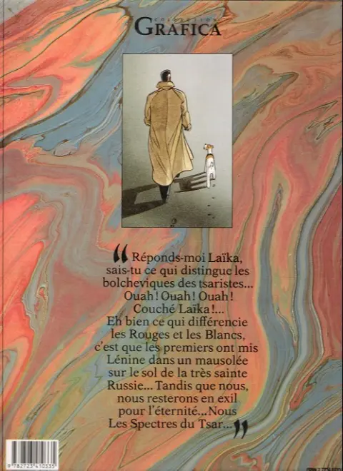 Verso de l'album Nuit blanche Tome 1 Les spectres du tsar