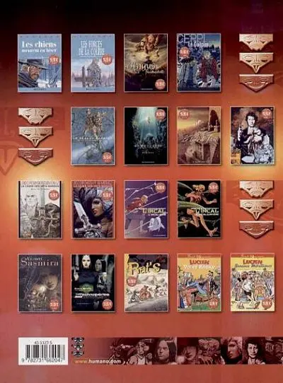 Verso de l'album Sasmira Tome 1 L'appel