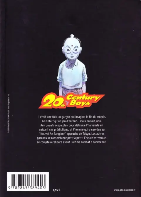 Verso de l'album 20th Century Boys 21