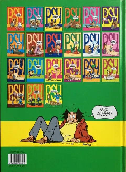Verso de l'album Les Psy Tome 21 Je me sens mieux !