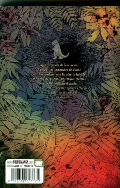 Verso de l'album Cage of Eden 17