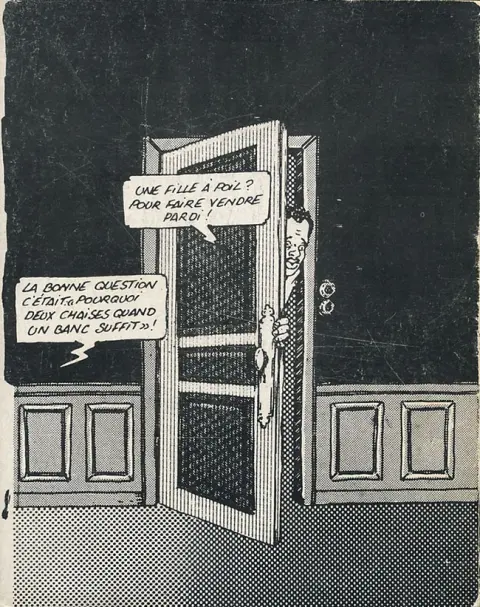 Verso de l'album Bernard Lermite Un nègre blanc le cul entre deux chaises